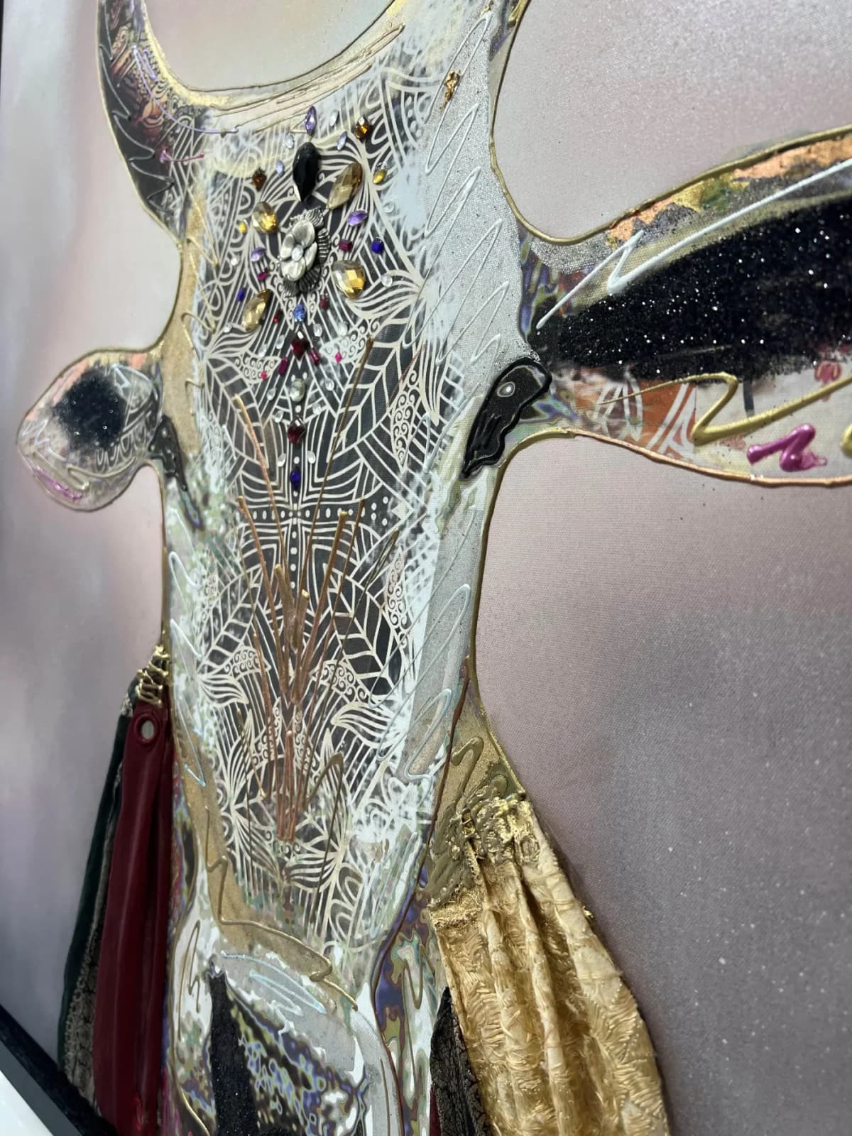 Sacred cow by Amber-Jane Raab, 2025